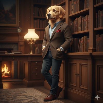 Streetwear Snow Leopard in Ultra-Realistic 3D Fashion Shoot
