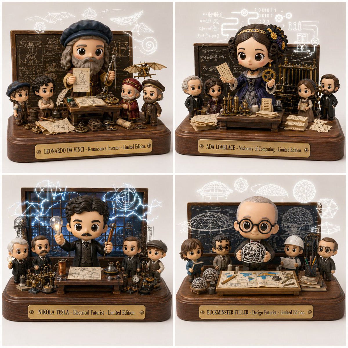 Futurist Legends Vinyl Diorama Collection