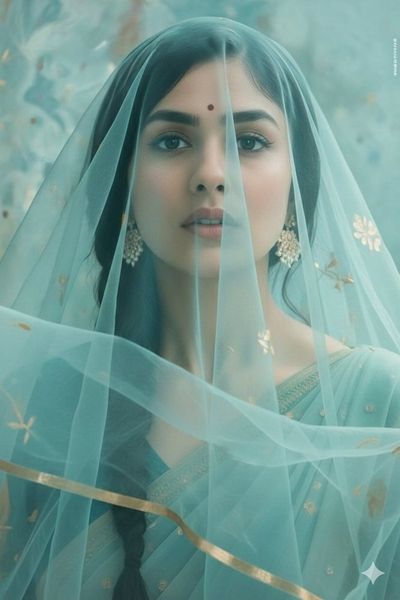 A Dreamy Portrait in Pastels
