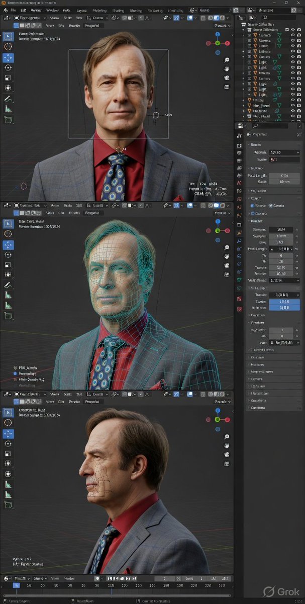 Ultra-Precise Blender Debug Interface in Dark Theme