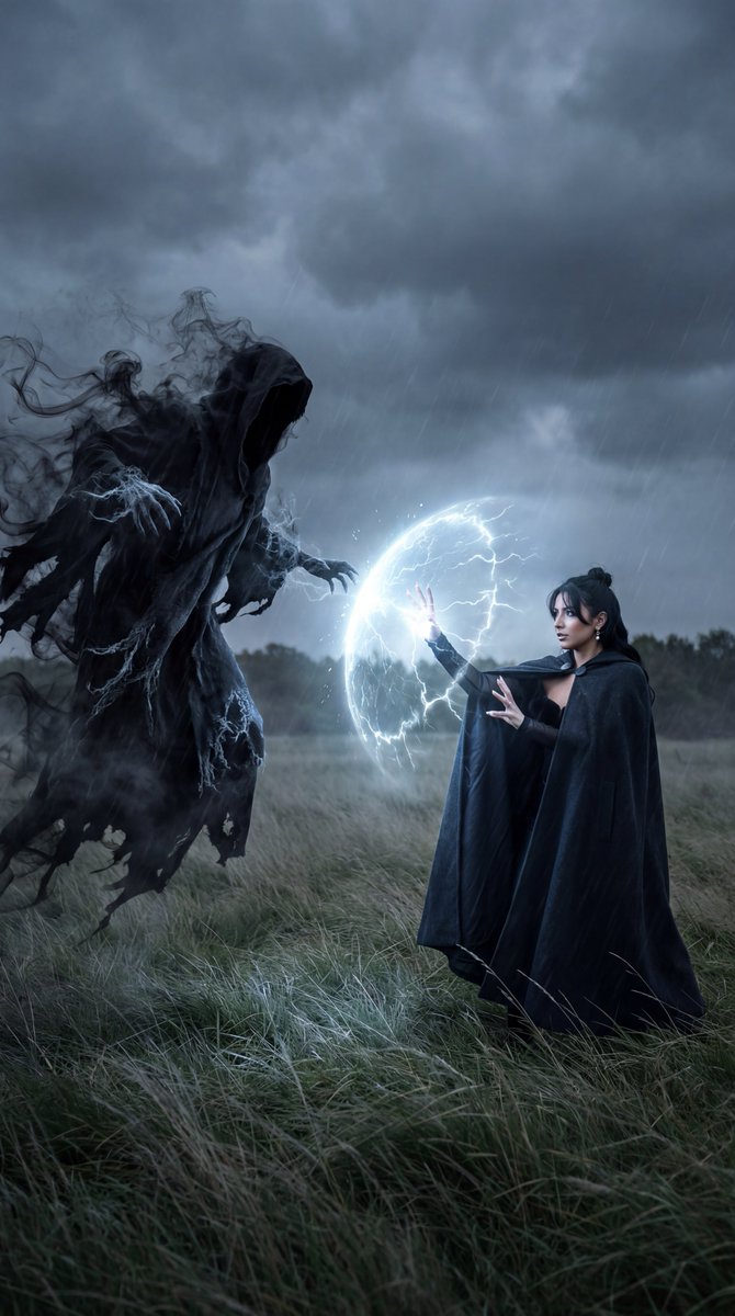 Spellbound Confrontation: Wraith vs. Sorceress
