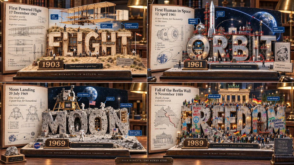 Miniature Museum Diorama Reveals Four Momentous Days for Humanity