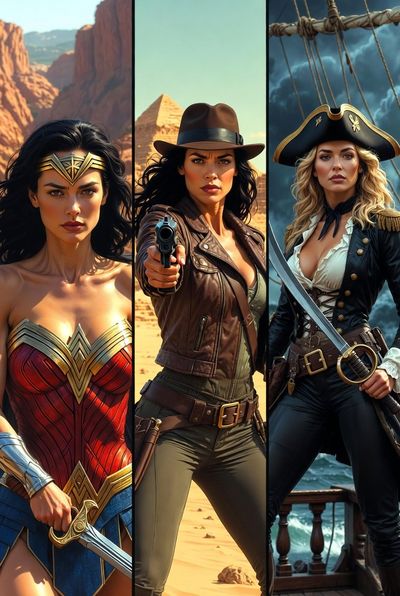 Epic Women Warriors in Hollywood Action