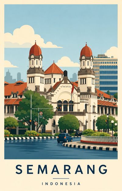 Minimalist Travel Poster Design for [DESTINATION]